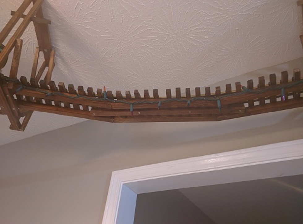 g scale ceiling track system